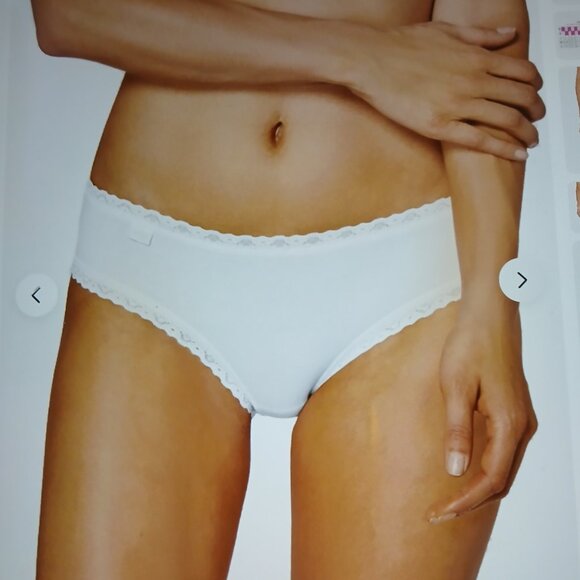 Sloggi Women's Hipster 24/7 Weekend Panties 3 Pack NIB UK SZ S - Picture 6 of 7